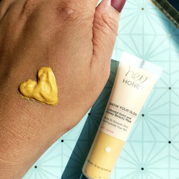 NWT HEY HONEY MINI SHOW YOUR GLOW BEAUTY MASK 20mL! - Picture 15 of 16